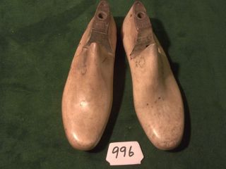 Vintage Pair Wood Size 6 - 1/2 D Tofler Gebl Co Shoe Factory Lasts Industrial 996