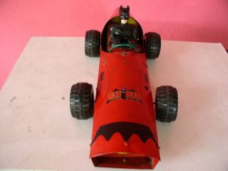 batman batmobile record race big toy tin comics private DHL 2