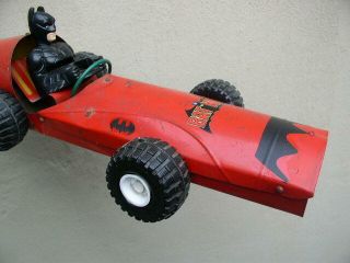 batman batmobile record race big toy tin comics private DHL 3