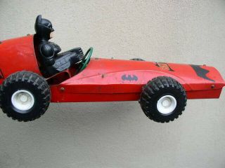 batman batmobile record race big toy tin comics private DHL 7