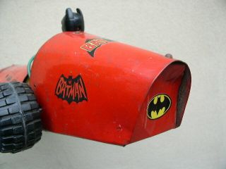 batman batmobile record race big toy tin comics private DHL 8