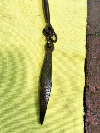 One of a kind Antique Chinese Mace All iron N sword Rapier 2