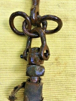One of a kind Antique Chinese Mace All iron N sword Rapier 3