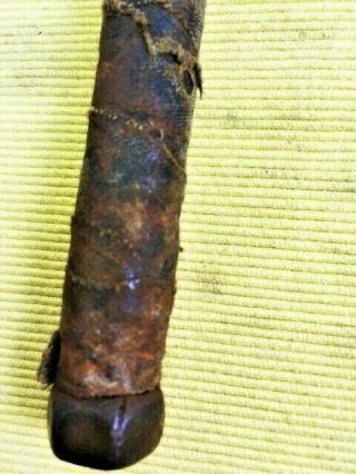 One of a kind Antique Chinese Mace All iron N sword Rapier 4