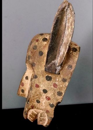 Outstanding Tribal Bozo Spotted Hyena Mask - - Mali BN 31 4