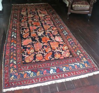Large Antique Hand Knotted Persian Afghan Rug 8