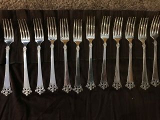 Anitra By Th.  Olsens - Sterling Silverware 12,  5 piece settings, 2
