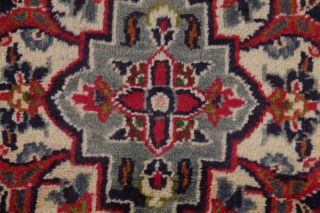 Traditional Wool Hand - Knotted Floral Room Size Oriental Area Rug Carpet 9 x 13 12
