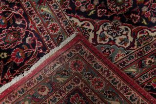 Traditional Wool Hand - Knotted Floral Room Size Oriental Area Rug Carpet 9 x 13 9