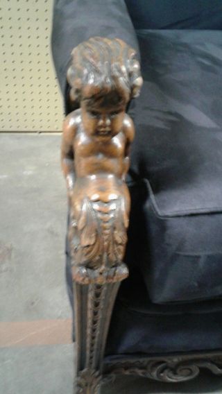 Karpen Cherub Carved 1920 