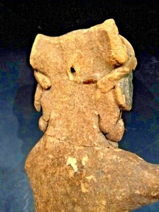 Pre Columbian Vera Cruz Coast Watcher Figure - MEXICO - 600 to 900 AD 7