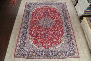 Traditional Floral Oriental Area Rug Wool Floral Home Design Carpet 10 x 13 RED 2