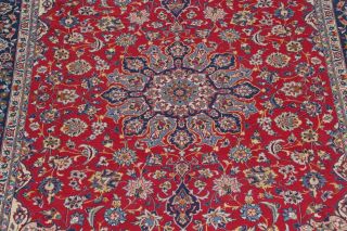 Traditional Floral Oriental Area Rug Wool Floral Home Design Carpet 10 x 13 RED 4