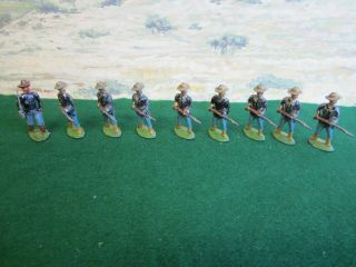 Old & Rare,  Feix,  Spanish American War Era,  54mm Size,  Hollow Lead Soldiers