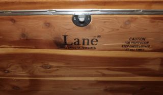 Rare Vintage Authentic Lane Cedar Hope Chest Lock Cond. 6