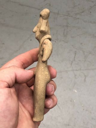 PERFECT HUMAN EFFIGY IDOL DOLL STATUE PRE COLUMBIAN MEXICO IDOL 10