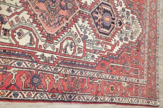 Fascinating Semi Antique Geometric 5x8 Wool Bakhtiari Oriental Area Rug 11