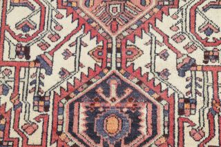 Fascinating Semi Antique Geometric 5x8 Wool Bakhtiari Oriental Area Rug 9