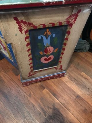 Peter Hunt Folk Art Painted Cabinet RESERVED FOR LORI 3