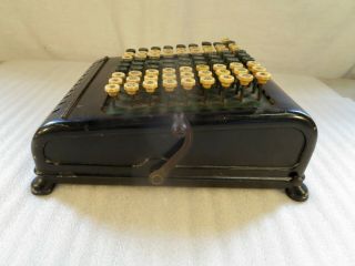 Antique BURROUGHS CLASS 5 ADDING MACHINE 1934 5