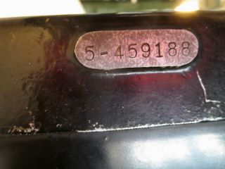 Antique BURROUGHS CLASS 5 ADDING MACHINE 1934 7