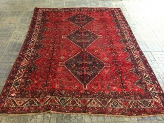 Authenic Gull Sheraz Sort After Collectors Rug Handknoted Size:9.  5×6.  9 Ft 176a