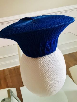 Cobalt Blue Zulu Warrior Womens Hat Similar To The Hat Seen On Black Panther 3