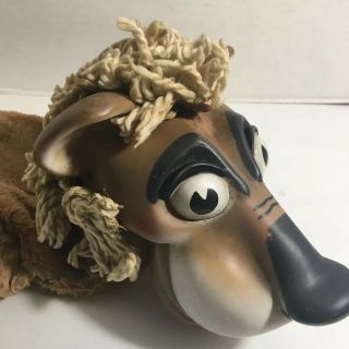 RARE Vintage Bill Baird CHARLEMAGNE the LION Puppet Ideal Toys Rubber Head 5