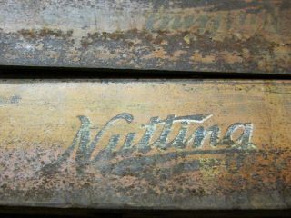 Nutting Railroad Cart Heavy Duty Vintage Industrial Rolling Flatbed Carts 2
