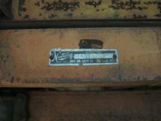 Nutting Railroad Cart Heavy Duty Vintage Industrial Rolling Flatbed Carts 7