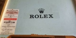 Vintage JEWELERS CRAFT WATCH REPAIR DESK Rolex,  Tag Huer 6