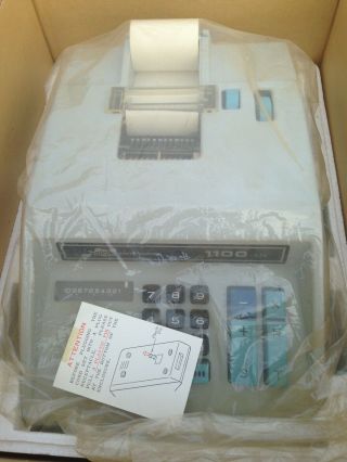 Smith Corona 1100 - Xn Adding Machine Calculator.  Nib