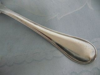 SIX HEAVY STERLING SILVER FRENCH PUIFORCAT DINNER FORKS 5