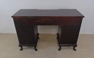 Mahogany Vanity Desk Circa 1940 ' s Old Salem Group by Drexel Furniture 9