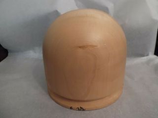 Guy Morse Cb7g Millinery Wood Hat Block,  22 ",  From The U.  K.