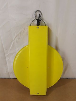 Vintage Yellow American Family Hanging Produce Scale 60 Pounds 4