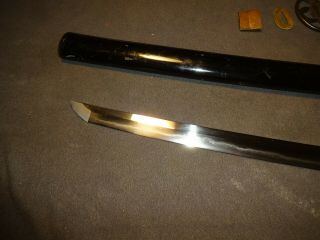 Japanese sword wakizashi in mountings 