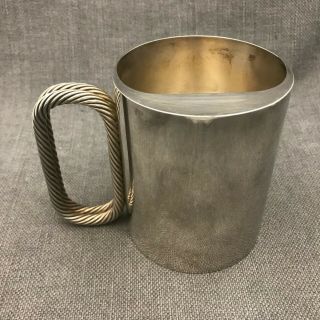 Bulgari Italian Silver Mug 1971