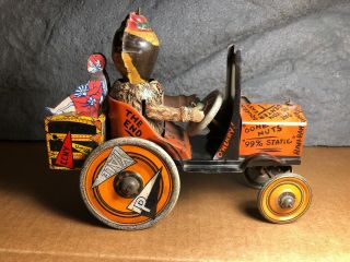 Vintage Marx | College Whoopee Car | | Very Colorful | 5