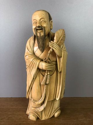 Fine Heavy 19th C.  Century Chinese Inmortal Figure