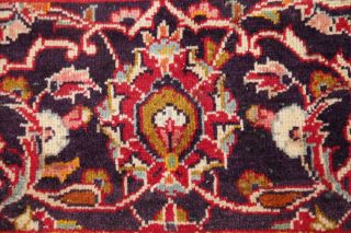 VINTAGE Traditional Floral Oriental Area RUG Hand - Knotted Wool LARGE Carpet 9x14 9