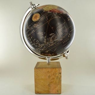 Globe in Antique Black 8 