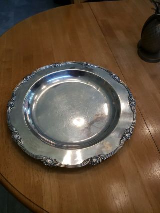 Sterling Silver 16 " Serving Tray 29 Ounces Industria Peruana Plata Esterlina 925