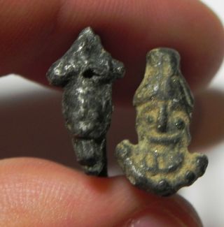 Zurqieh - As13352 - Ancient Phoenician Or Canaanite.  Silver Rings.