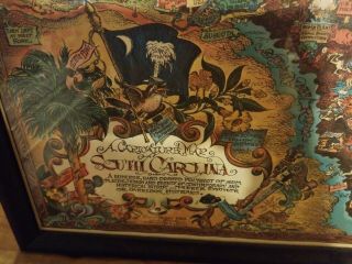 Antique south carolina map 2