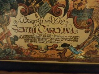 Antique south carolina map 3
