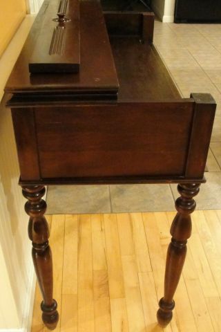 Antique Circa late 1800 ' s/early 1900 ' s Mahogany Spinet Desk - Local Pick Up 5