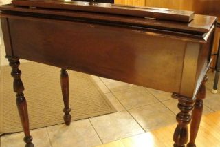 Antique Circa late 1800 ' s/early 1900 ' s Mahogany Spinet Desk - Local Pick Up 7