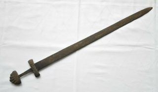 Sword Of The Viking.  The Vikings.  Big Battle/combat Sword.  84 Cm