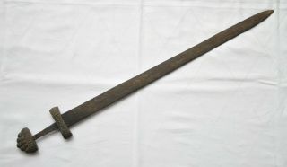 Sword of the Viking.  The Vikings.  Big Battle/Combat sword.  84 cm 2